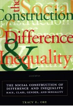 <em>THE</em> <em>SOCIAL</em> CONSTRUCTION <em>OF</em> DIFFERENCE AND INEQUALUTY