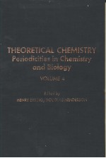 THEORETICAL <em>CHEMISTRY</em> Periodicities <em>in</em> <em>Chemistry</em> <em>and</em> <em>Biology</em> VOLUME 4