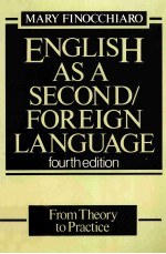 ENGLISH <em>A</em>S <em>A</em> SECOND/FOREIGN L<em>A</em>NGU<em>A</em>GE <em>FOURTH</em> <em>EDITION</em>