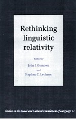 RETHINKING LINGUISTI<em>C</em> RELATIVITY