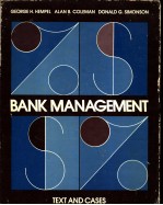 BANK <em>MANAGEMENT</em>