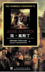 THE CAMBRIDGE COMPANION TO <em>J</em>ANEAUSTEN