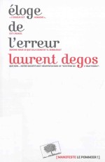 <em>é</em>loge de l'erreur