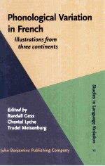 phonological variation in frenchillustrations from <em>three</em> continents