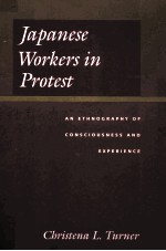 JAPANESE WORKERS <em>IN</em> PROTEST:AN ETHNOGRAPHY <em>OF</em> CONSCIOUSNESS AND EXPERIENCE