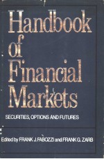 <em>Handbook</em> of Financial Markets