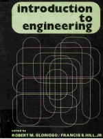<em>INTRODUCTION</em> TO ENGINEERING