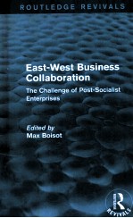 e<em>a</em>st-west business coll<em>a</em>bor<em>a</em>tionthe ch<em>a</em>llenge <em>of</em> govern<em>a</em>nce in post-soci<em>a</em>list enterprises