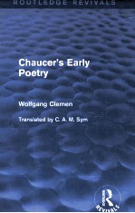 chaucer's <em>early</em> poetry