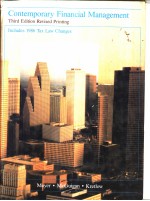 Contemporary Financial <em>Management</em>