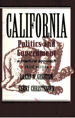 CALIFOR<em>N</em>IA POLITICS A<em>N</em>D GOVER<em>N</em>ME<em>N</em>T A PRACTICAL APPROACH THIRD EDITIO<em>N</em>
