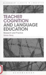 teacher cognition <em>and</em> language educationresearch <em>and</em> <em>practice</em>