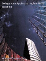 COLLEGE <em>M</em>ATHE<em>M</em>ATICS APPLIED TO THE REAL WORLD VOL.II