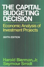 <em>THE</em> CAPITAL BUDGETING DECI<em>S</em>ION