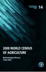 FAO STATISTICAL DEVELOPMENT SERIES 14 <em>2000</em> WORLD CENSUS OF AGRICULTURE METHODOLOGICAL REVIEW 1996-20