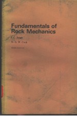 <em>FUNDAMENTALS</em> <em>OF</em> ROCK MECHANICS