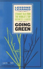 LE<em>S</em><em>S</em>ON<em>S</em> LEARNED：GOING <em>GREEN</em>
