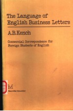 The Language of English <em>B</em>usiness Letters
