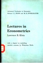 LECTURES <em>IN</em> ECONOMETRICS