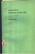 FOUNDATIONS <em>OF</em> MODERN <em>ANALYSIS</em>