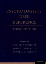 PSYCHO<em>L</em>OGISTS'DESK REFERENCE  THIRD EDITION