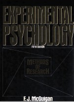 EXPERIMENTAL PSYCHOLOGY:<em>METHODS</em> <em>OF</em> RESEARCH 5TH EDITION