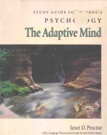 <em>STUDY</em> <em>GUIDE</em> FOR NAIRNE'S PSYCHOLOGY THE ADAPTIVE MIND