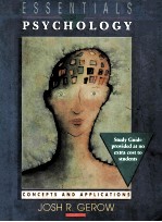 ESSENTIALS OF PSYCHOLOGY CONCEPTS <em>AND</em> <em>APPLICATIONS</em>