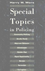 SPECIAL <em>TOPICS</em> <em>IN</em> POLIC<em>IN</em>G