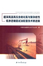 超深高温高压含硫化氢与复杂岩性低渗透储层试油配套<em>技术</em>新进展