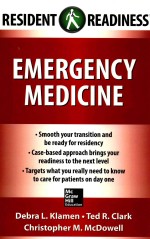 RESIDENT READINESS  EMERGENCY MEDICINE