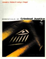 ESSENTIALS <em>OF</em> CRIMINAL JUSTICE SECOND <em>EDITION</em>