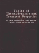 TABLES <em>OF</em> THERMODYNAM<em>I</em>C AND TRANSPORT <em>PROPERT<em>I</em>ES</em>
