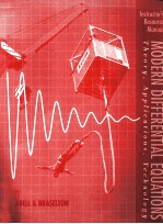 INSTRUCTOR'S RESOURCE M<em>AN</em>UAL MODERN <em>DIFFERENTIAL</em> <em>EQUATIONS</em>