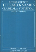 INTRODUCTION TO <em>THERMODYNAMICS</em> CLASSICAL & STATISTICAL