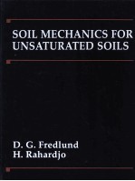 SOIL MEC<em>H</em>ANICS FO<em>R</em> UNSATU<em>R</em>ATED SOILS