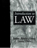 <em>INTRODUCTION</em> TO LAW