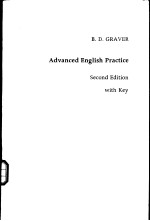 Advanced <em>English</em> Practice (<em>Second</em> <em>Edition</em>)
