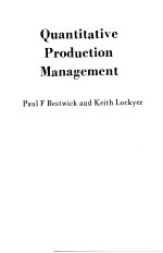 Quantitative Production <em>Management</em>