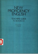 NE<em>W</em> PROFI<em>C</em>IEN<em>C</em>Y ENGLIS<em>H</em>:TEA<em>C</em><em>H</em>ER'S GUIDE TO <em>B</em>OOKS 1-3