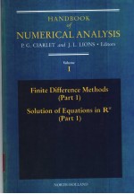 HANDBOOK <em>OF</em> NUMERICAL <em>ANALYSIS</em> Volume Ⅰ