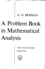 A Problem Book i<em>n</em> Mathematical A<em>n</em>alysis