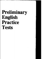 Preliminary <em>English</em> <em>Practice</em> <em>Tests</em>