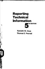 Reporting Technical In<em>f</em>ormation (5TH EDITION)