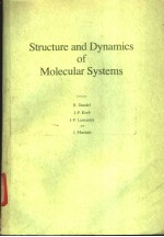 <em>Structure</em> and Dynamics <em>of</em> Molecular Systems