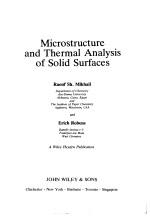 Microstructure and <em>Thermal</em> Analysis of Solid Surfaces