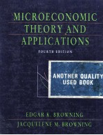 MICROECONOMIC <em>THEORY</em> AND <em>APPLICATIONS</em> FOURTH EDITION