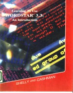 <em>Learning</em> To Use WORDSTAR <em>3</em>.<em>3</em>：An Introduction
