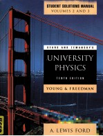 STUDENT <em>SOLUTIONS</em> MANUAL VOLUMES 2 AND 3 UNIVERSITY PHYSICS <em>TENTH</em> <em>EDITION</em> YOUNG＆FREEDMAN