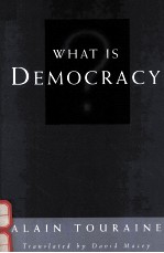 WHAT <em>IS</em> DEMOCRACY?